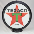 TEXACO BLACK TRIM T GAS PUMP GLOBE SIGN