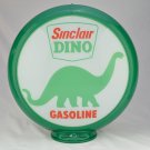 SINCLAIR DINO GAS PUMP GLOBE GLASS LENSES gas oil filling station SINCLAIR DINO GAS PUMP GLOBE GLASS LENSES gas oil filling station