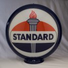 Standard Gas Pump Globe Dark Blue Plastic Body Two Glass Lenses Gas Oil Filling Station Decor Standard Gas Pump Globe Dark Blue Plastic Body Two Glass Lenses Gas Oil Filling Station Decor