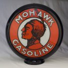 MOHAWK GAS PUMP GLOBE GLASS LENSES gas oil filling station