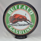 BUFFALO GASOLINE GAS PUMP GLOBE GLASS LENSES oil filling station DECOR