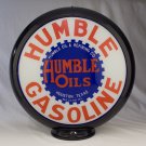HUMBLE OILS GASOLINE GAS PUMP GLOBE GLASS LENSES oil filling station DECOR