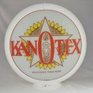 KANOTEX GAS PUMP GLOBE GLASS LENSES oil filling station DECOR