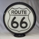 ROUTE 66 GAS PUMP GLOBE GLASS LENSES oil filling station DECOR ROUTE 66 GAS PUMP GLOBE GLASS LENSES oil filling station DECOR