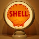SHELL GAS PUMP GLOBE GLASS LENSES oil filling station DECOR SHELL GAS PUMP GLOBE GLASS LENSES oil filling station DECOR