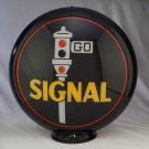 SIGNAL GAS PUMP GLOBE GLASS LENSES oil filling station DECOR