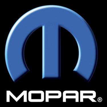 MOPAR LOGO HEAVY METAL SIGN 15"