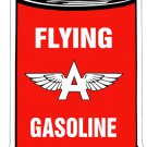 FLYING A GASOLINE MOTOR OIL CAN HEAVY METAL SIGN FLYING A GASOLINE MOTOR OIL CAN HEAVY METAL SIGN
