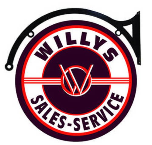 WILLYS SALES SERVICE DOUBLE SIDED 22