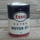 ESSO EXTRA MOTOR OIL METAL CAN 32 FL. OZ ESSO EXTRA MOTOR OIL METAL CAN 32 FL. OZ