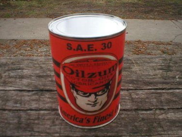 NEW OILZUM OIL CAN S.A.E. 30 EMPTY