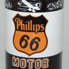 Phillips 66 METAL OIL CAN 32 FL. OZ NEW EMPTY Phillips 66 METAL OIL CAN 32 FL. OZ NEW EMPTY