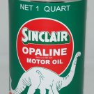 SINCLAIR OPALINE METAL OIL CAN 32 FLUID OZ. NEW EMPTY