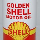 Golden Shell Metal Oil Can Paper Label 32 Fluid Oz. Golden Shell Metal Oil Can Paper Label 32 Fluid Oz.