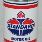 STANDARD MOTOR OIL METAL CAN 32 FL. OZ