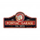 PONTIAC INDIAN CUSTOM METAL SIGN 27" PONTIAC INDIAN CUSTOM METAL SIGN 27"