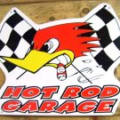 Hot Rod Garage Heavy Metal Sign
