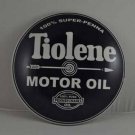 TIOLENE Motor OIL ROUND Heavy Metal DOME SIGN