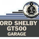 Shelby GT 500 Sign 32" Heavy Steel Sign Cabin Lodge Man Cave Garage Shop Decor