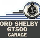 Shelby GT 500 Sign 18" Heavy Steel Sign Cabin Lodge Man Cave Garage Shop Decor