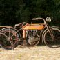 Old Flying Merkel Motorcycle Heavy Metal Sign 11x17