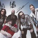 FIVE FINGER DEATH PUNCH FULL BAND GROUP SIGNED PHOTO 8X10 RP CD AUTOGRAPHED FIVE FINGER DEATH PUNCH FULL BAND GROUP SIGNED PHOTO 8X10 RP CD AUTOGRAPHED