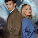 * DAVID TENNANT & BILLIE PIPER SIGNED PHOTO 8X10 RP AUTOGRAPHED DOCTOR WHO CAST * DAVID TENNANT & BILLIE PIPER SIGNED PHOTO 8X10 RP AUTOGRAPHED DOCTOR WHO CAST