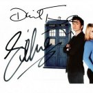 * DAVID TENNANT & BILLIE PIPER SIGNED PHOTO 8X10 RP AUTO AUTOGRAPHED DOCTOR WHO