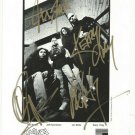 SLAYER FULL BAND SIGNED PHOTO 8X10 RP AUTOGRAPHED ALL MEMBERS