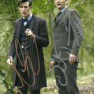 DAVID TENNANT & MATT SMITH SIGNED PHOTO 8X10 RP AUTO AUTOGRAPHED DOCTOR WHO DR