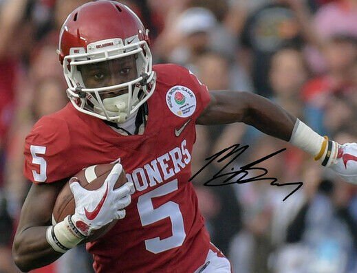 MARQUISE BROWN SIGNED PHOTO 8X10 RP AUTO AUTOGRAPHED  " HOLLYWOOD " SOONERS