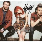* PARAMORE GROUP BAND SIGNED POSTER PHOTO 8X10 RP AUTOGRAPHED HAYLEY WILLIAMS *