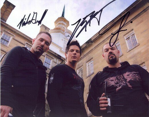 GHOST ADVENTURES CREW CAST GROUP SIGNED PHOTO 8X10 RP AUTOGRAPHED ZAK BAGANS