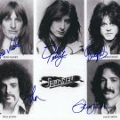 JOURNEY BAND GROUP SIGNED PHOTO 8X10 RP AUTOGRAPHED STEVE PERRY NEAL SCHON + ALL