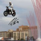 TRAVIS PASTRANA SIGNED PHOTO 8X10 RP AUTOGRAPHED LAS VEGAS EVEL KNIEVEL JUMP