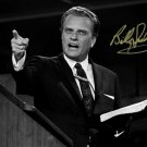 BILLY GRAHAM SIGNED PHOTO 8X10 RP AUTOGRAPHED PICTURE