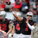 JUSTIN FIELDS SIGNED PHOTO 8X10 RP AUTOGRAPHED OHIO STATE BUCKEYES QUARTERBACK