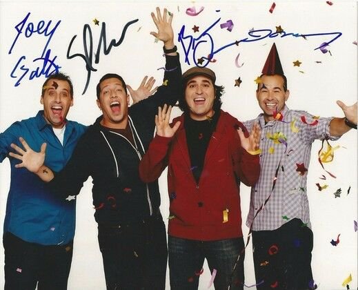 IMPRACTICAL JOKERS GROUP CAST SIGNED PHOTO 8X10 RP AUTOGRAPHED ALL MEMBERS