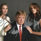DONALD IVANKA MELANIA TRUMP SIGNED PHOTO 8X10 RP AUTOGRAPHED PRESIDENT U.S. DONALD IVANKA MELANIA TRUMP SIGNED PHOTO 8X10 RP AUTOGRAPHED PRESIDENT U.S.
