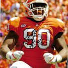 DEXTER LAWRENCE SIGNED PHOTO 8X10 RP AUTOGRAPHED CLEMSON TIGERS !
