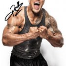THE ROCK SIGNED PHOTO 8X10 RP AUTOGRAPHED DWAYNE JOHNSON WWE WWF WRESTLING