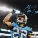 * CHRISTIAN MCCAFFREY SIGNED PHOTO 8X10 RP AUTOGRAPHED CAROLINA PANTHERS