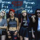 HEY VIOLET FULL BAND SIGNED PHOTO 8X10 RP AUTOGRAPHED RENA & NIA LOVELIS + ALL