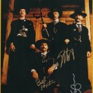 TOMBSTONE CAST SIGNED PHOTO 8X10 RP AUTOGRAPH VAL KILMER BILL PAXTON