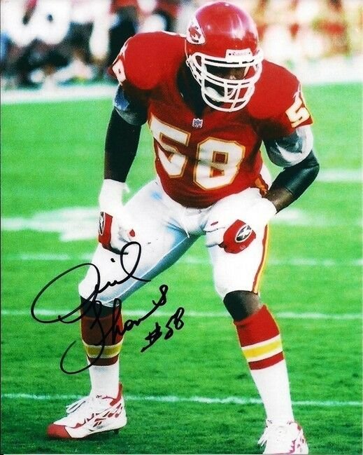 DEREK THOMAS SIGNED PHOTO 8X10 RP AUTOGRAPHED NFL KANSAS CITY CHIEFS