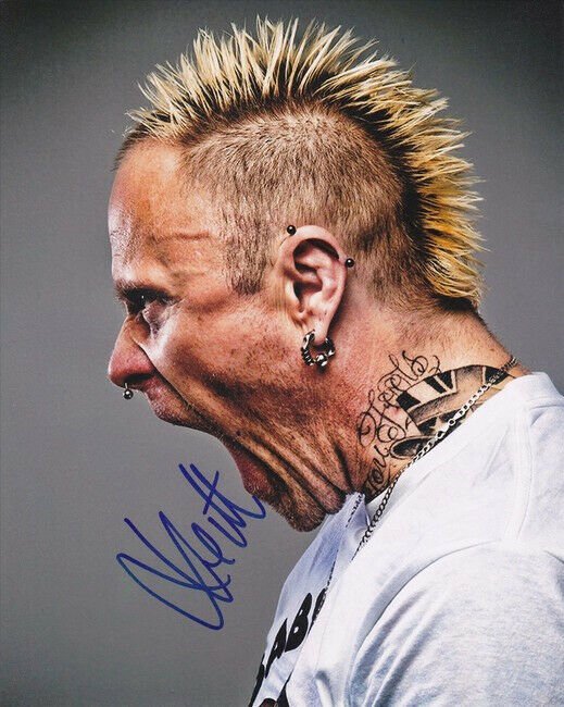 KEITH FLINT SIGNED POSTER PHOTO 8X10 RP AUTOGRAPHED THE PRODIGY