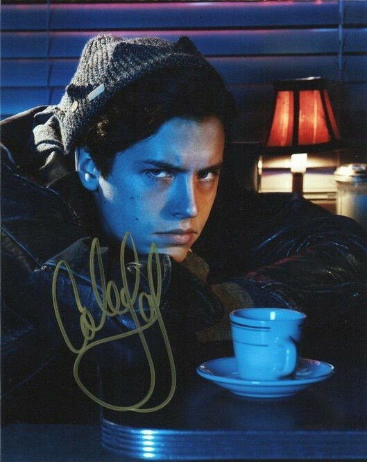 COLE SPROUSE JUGHEAD JONES SIGNED PHOTO 8X10 RP AUTOGRAPHED RIVERDALE