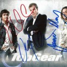 TOP GEAR GROUP SIGNED PHOTO 8X10 RP JEREMY CLARKSON, RICHARD HAMMOND JAMES MAY