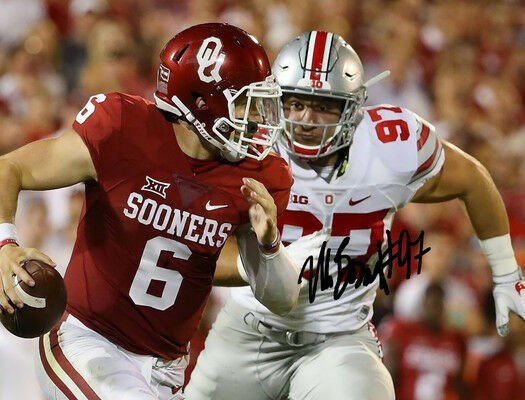 NICK BOSA SIGNED PHOTO 8X10 RP AUTOGRAPHED OHIO STATE BUCKEYES
