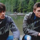 * JENSEN ACKLES & JARED PADALECKI SIGNED PHOTO 8X10 RP AUTOGRAPHED SUPERNATURAL